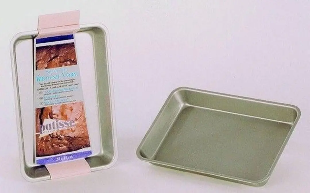 Patisse Brownievorm Silver Top 28x19cm