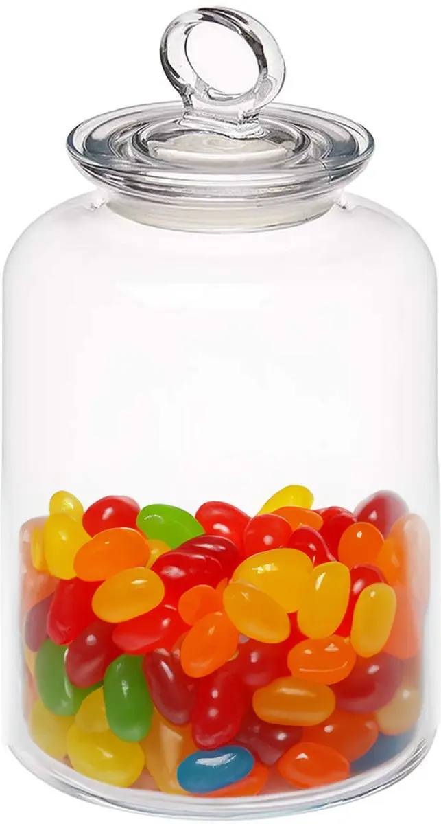 Pasabahce Megan Glas Snoeppot 2600ml - 2 Stuks