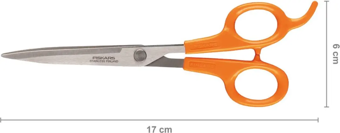 Fiskars Kapperschaar 17cm - Oranje - afbeelding 2 van 6