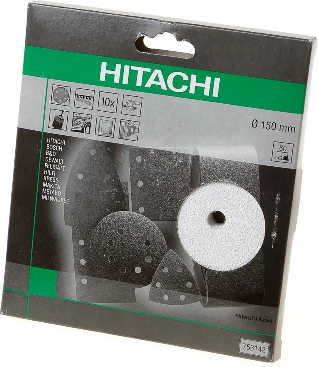Hikoki Schuurschijf Ø150mm K60 Wit