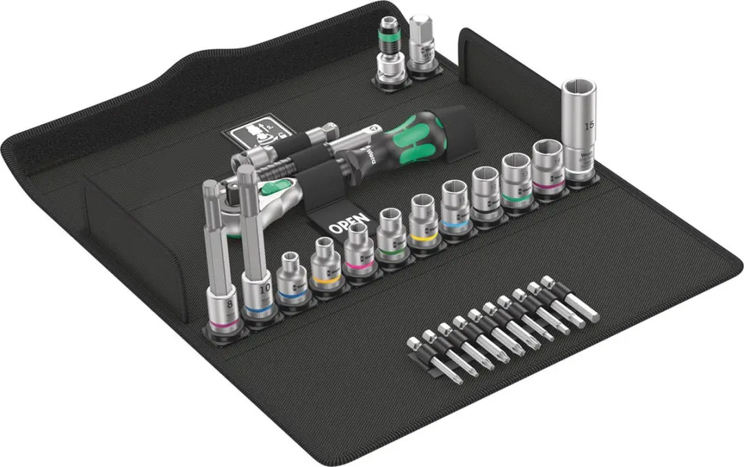 Wera 8100 SB 2 Zyklop Speed Knarrenset 3/8" 27-delig