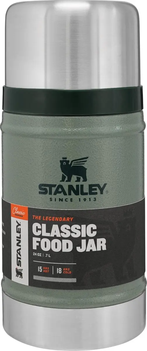 Stanley Classic Legendary Food Jar 0.7L - Hammertone Green
