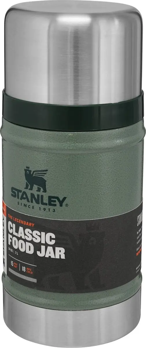 Stanley Classic Legendary Food Jar 0.7L - Hammertone Green