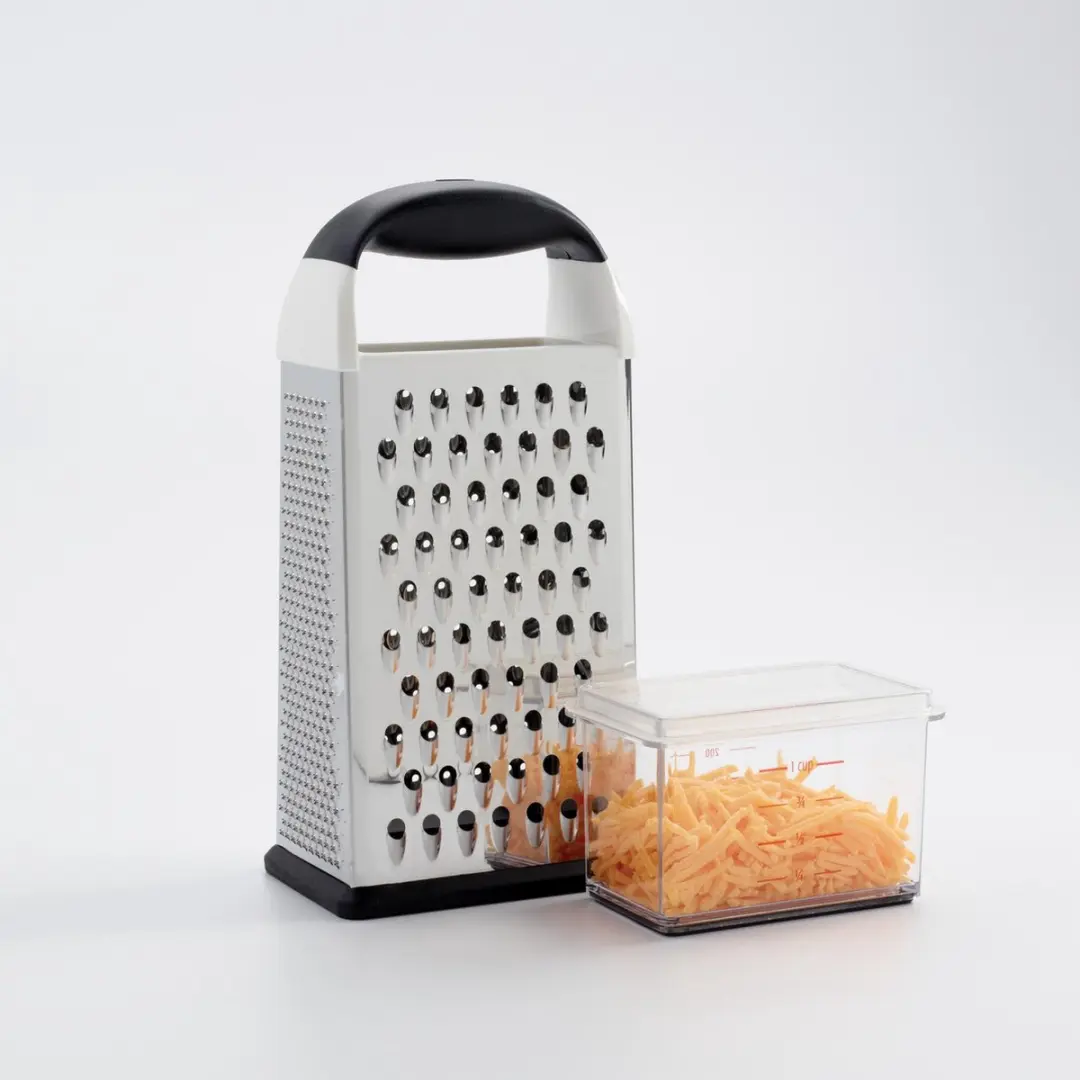 OXO Good Grips Rasp met reservoir - Zilver