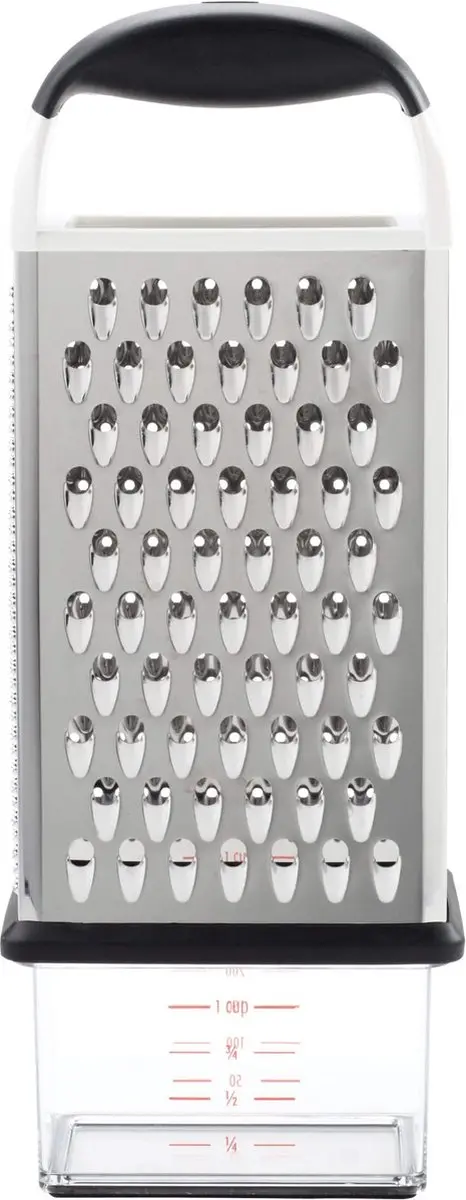 OXO Good Grips Rasp met reservoir - Zilver