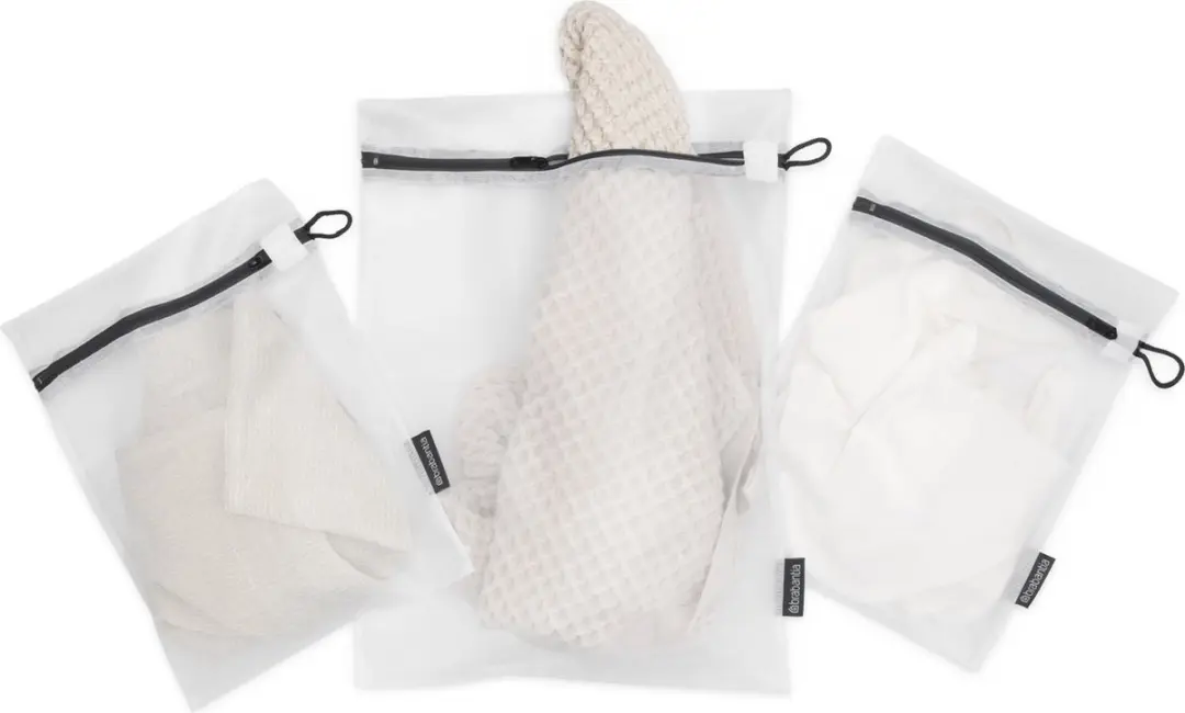 Brabantia Waszakjes 149221 - 3 Stuks - 3L - Wit/Grijs