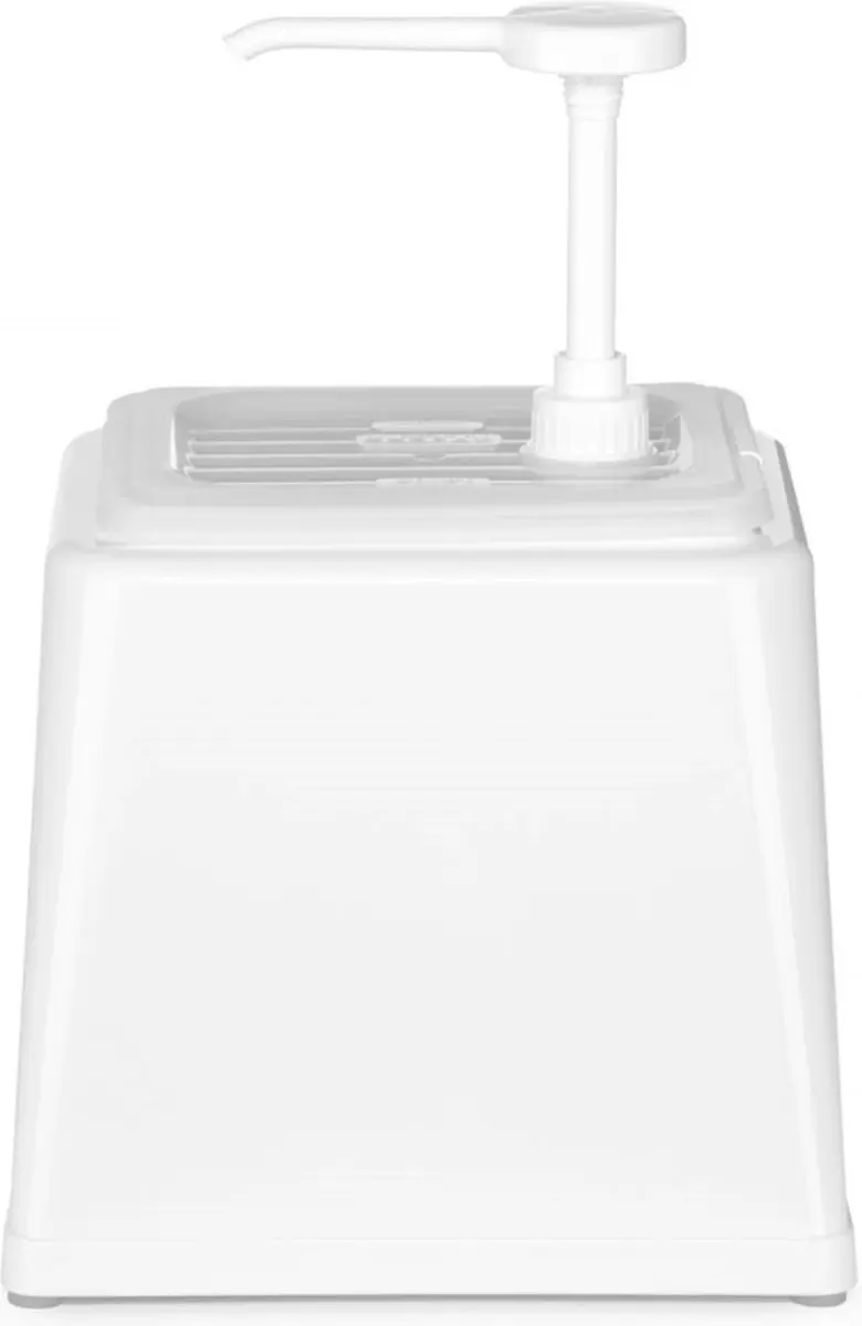 HENDI Sausdispenser met pomp 2,5L - Wit