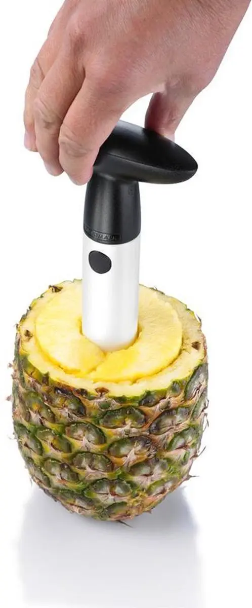 Westmark Ananassnijder ø8,6cm - Kunststof - Wit/Zwart