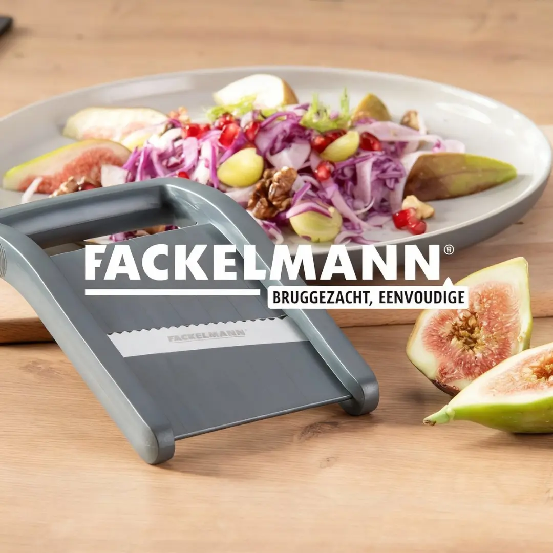 Fackelmann Handmade Tradition Mini Mandoline - Zwart