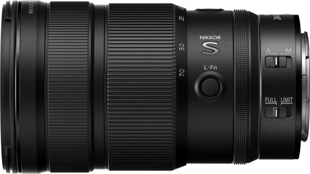 Nikon NIKKOR Z 24-70mm f/2.8 S II - 77mm - Zwart