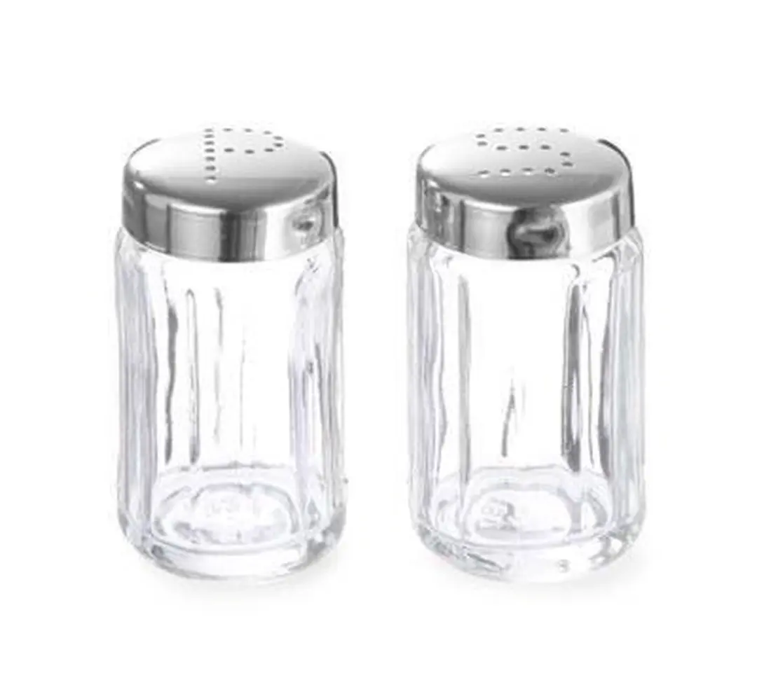 Hendi Peperstrooier Set 6 Stuks - Glas & RVS - 461167