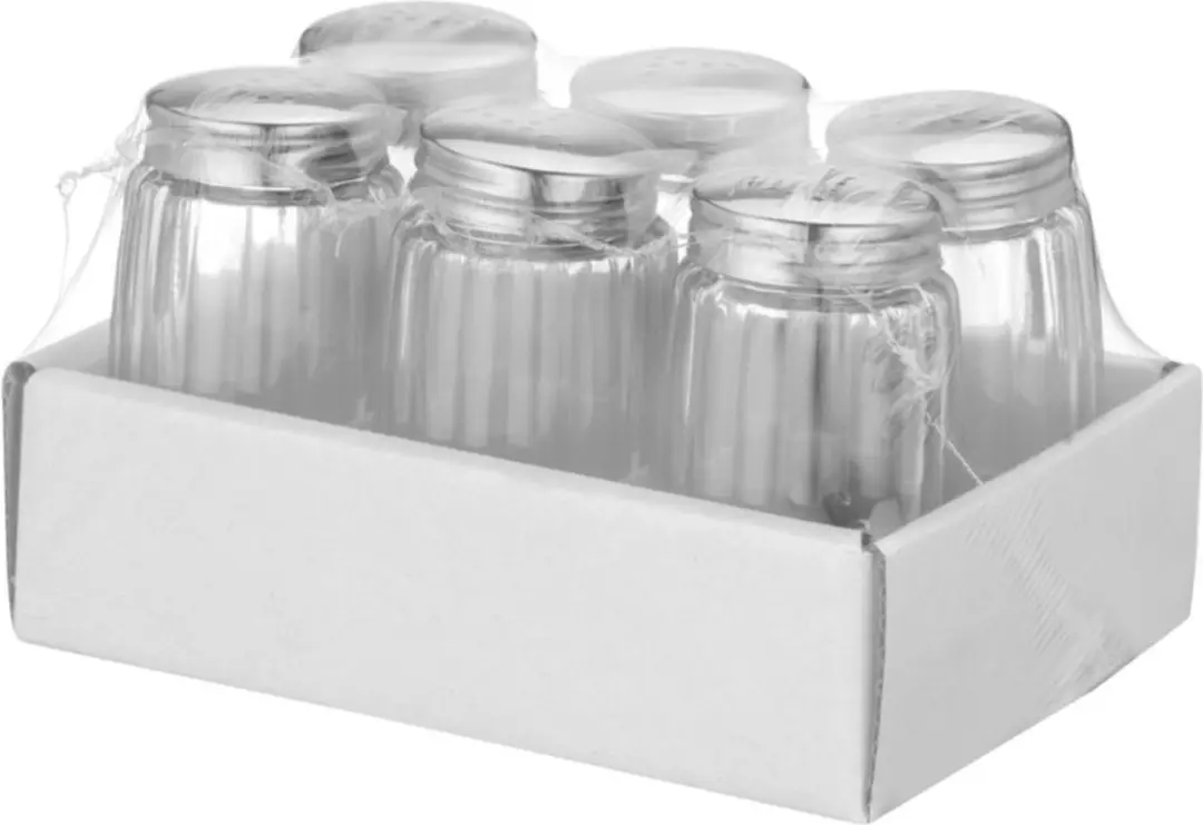Hendi Peperstrooier Set 6 Stuks - Glas & RVS - 461167 - afbeelding 6 van 6