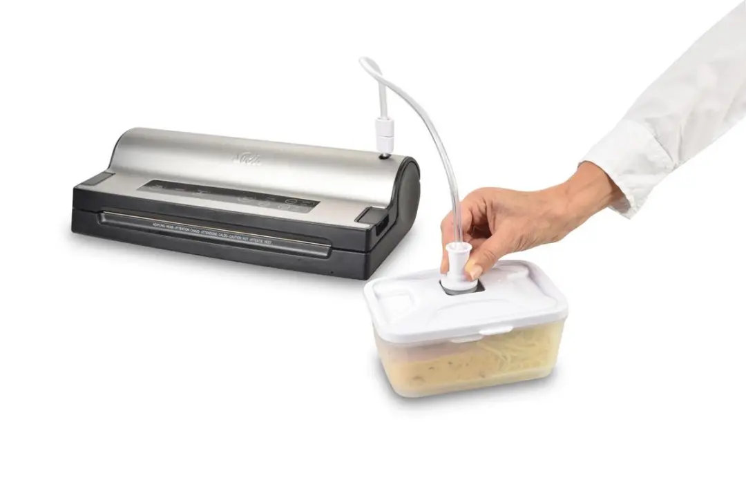 Solis Vacuum Lunchbox 600ml - 2 Stuks - Wit/Doorzichtig