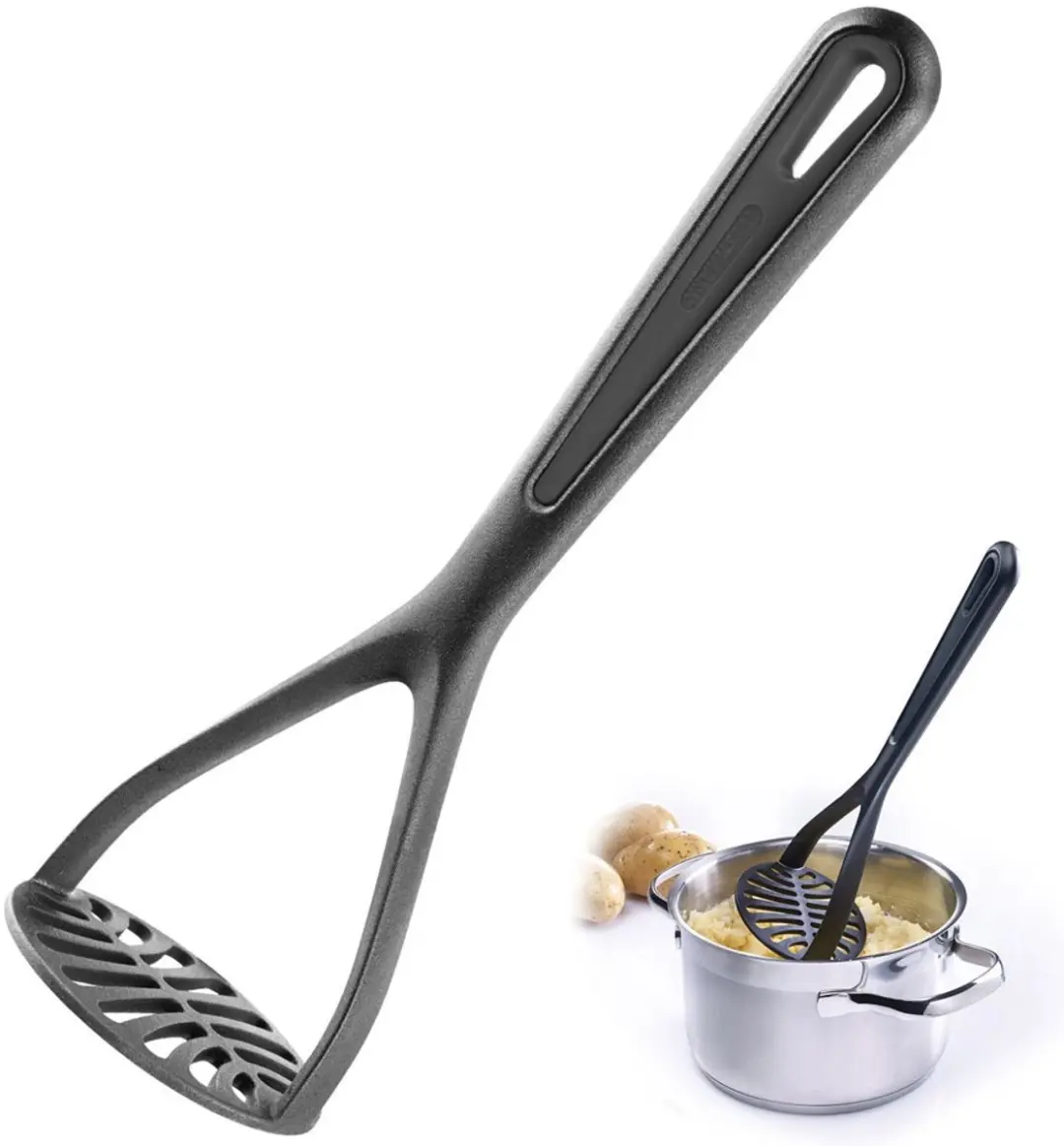 Westmark Aardappelstamper 27,5cm Gentle - Zwart