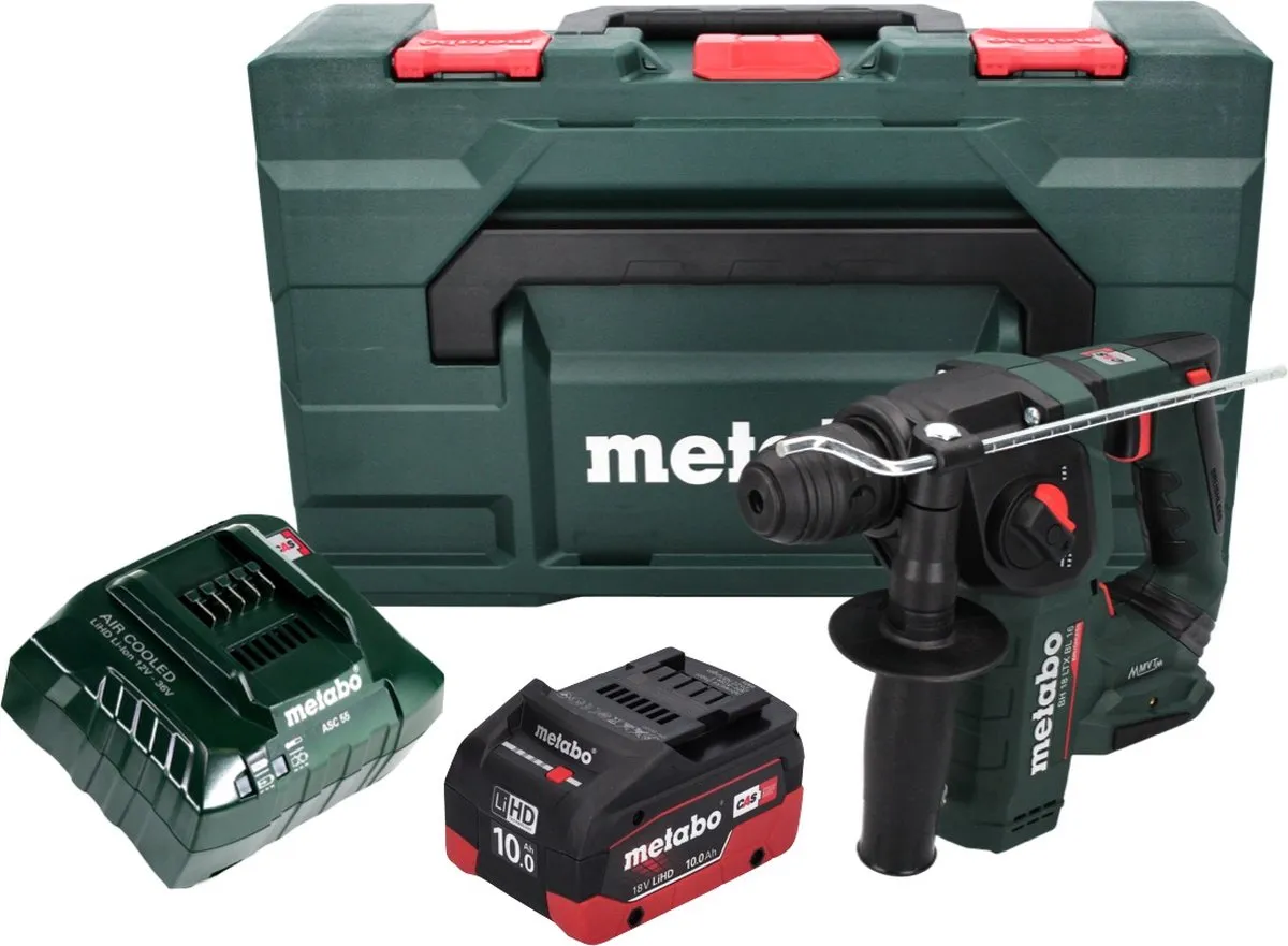 Metabo BH 18 LTX BL 16 Accu-boorhamer 18V - 1,3J SDS-plus - 10,0Ah - afbeelding 2 van 5