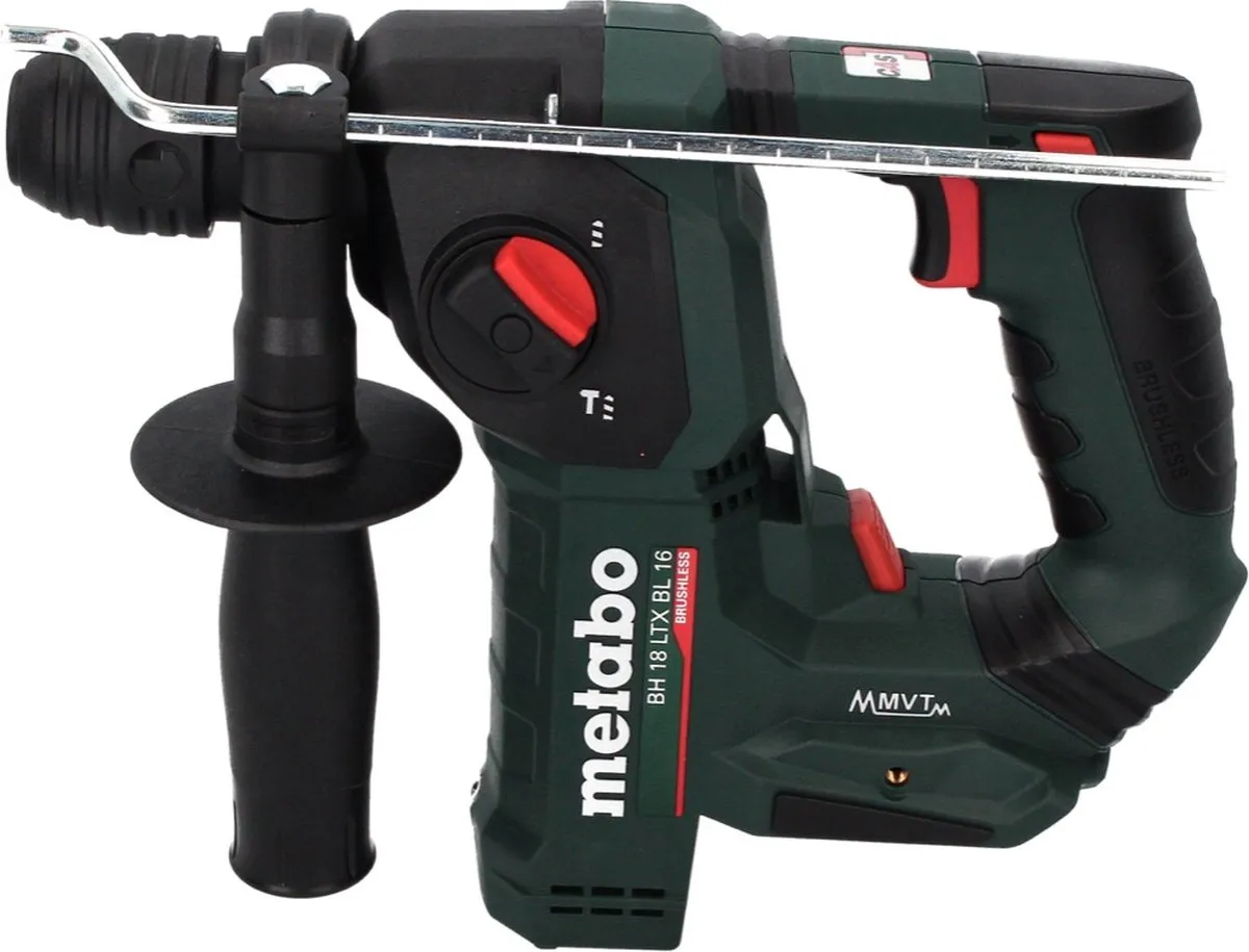 Metabo BH 18 LTX BL 16 Accu-boorhamer 18V - 1,3J SDS-plus - 10,0Ah - afbeelding 5 van 5