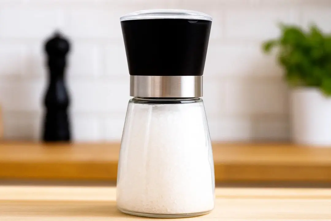 Cookinglife Peper- of Zoutmolen Glas 175ml - Zwart