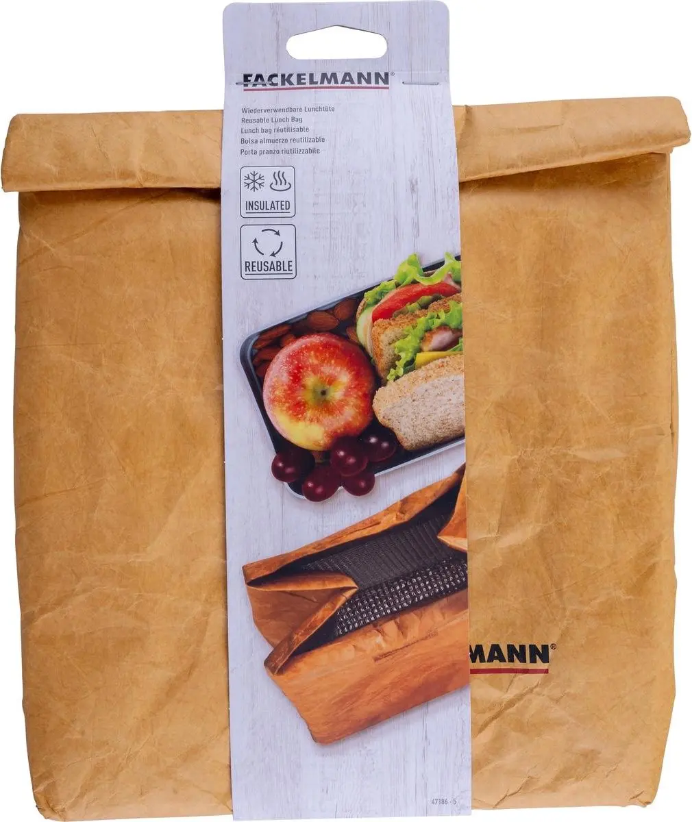 Fackelmann Move Isolerende Lunchzak 0,2L - Bruin