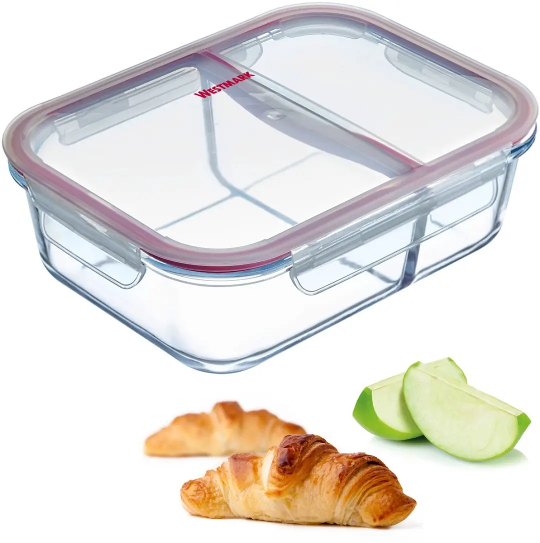 Westmark Glazen Vershouddoos 980ml - 2 Vakken 234622E1