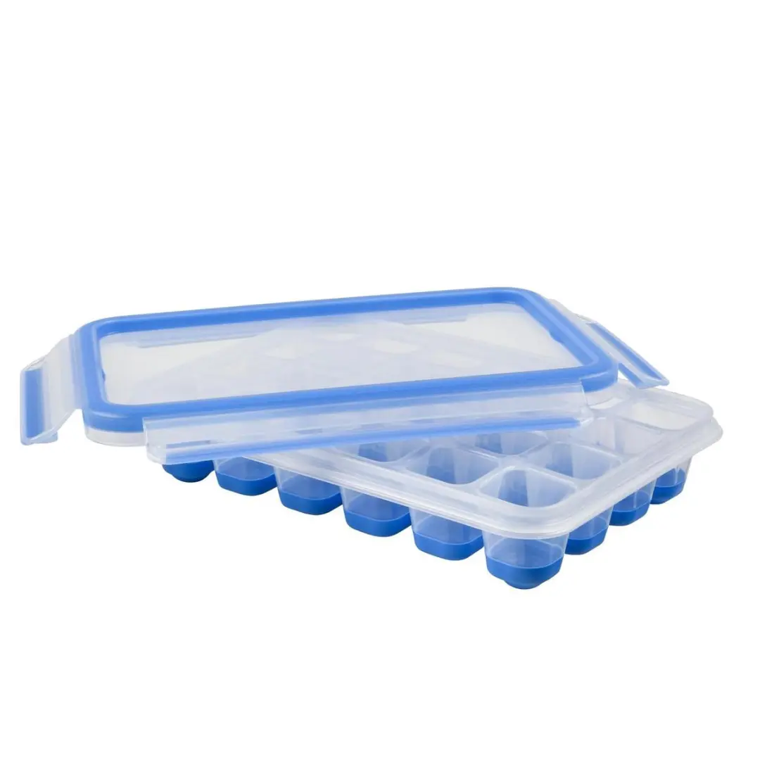 Tefal MasterSeal Fresh K30236 IJsblokjesdoos - 24 Vakken - Transparant/Blauw