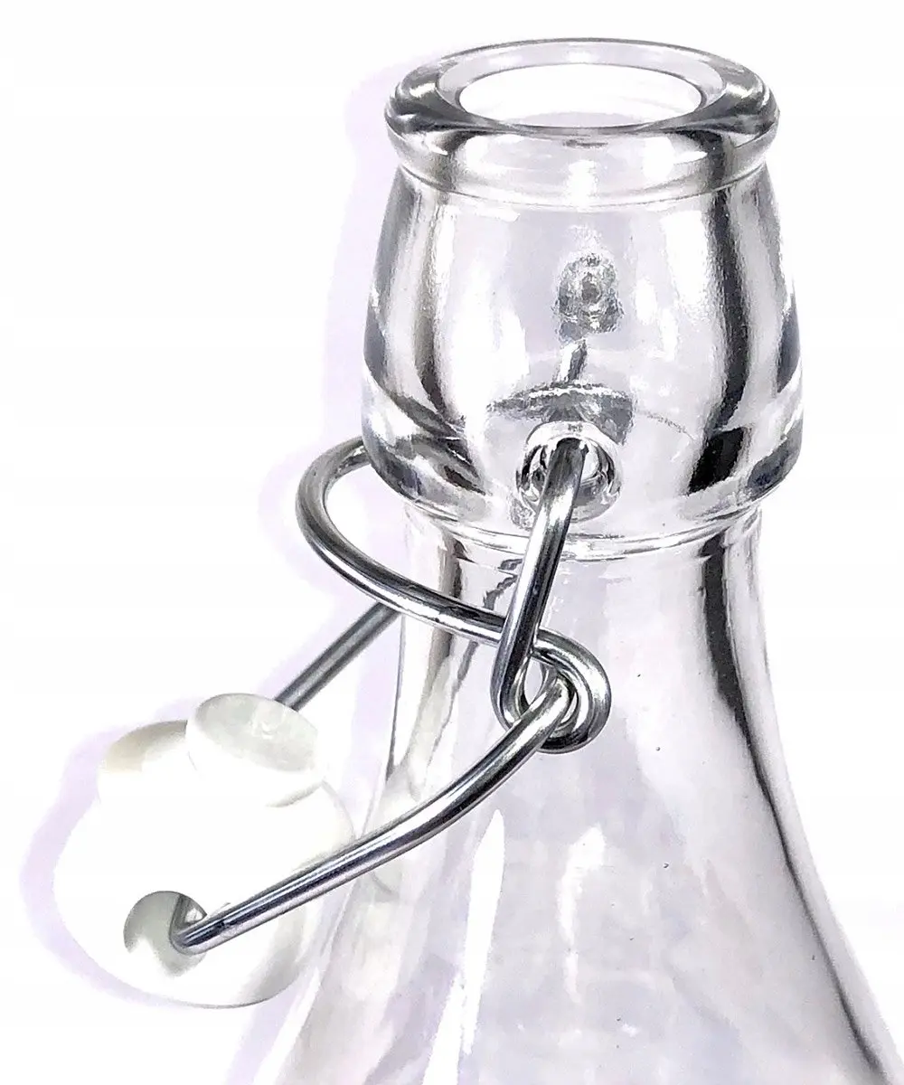 Bormioli Rocco Glazen Fles 1L - Kleurloos