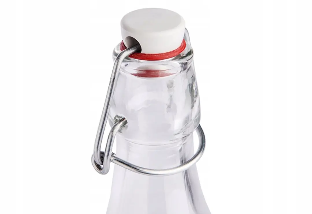 Bormioli Rocco Glazen Fles 1L - Kleurloos
