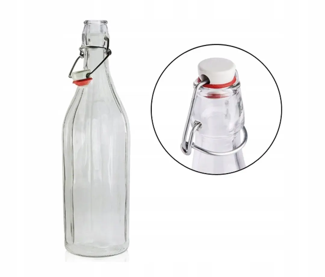 Bormioli Rocco Glazen Fles 1L