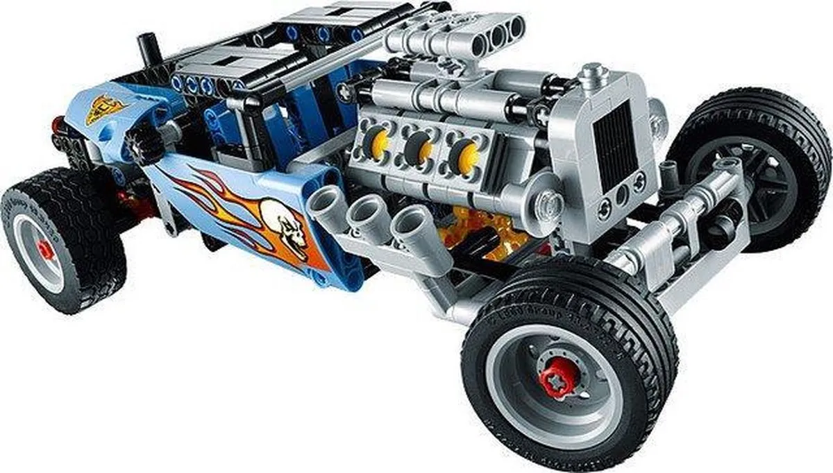 LEGO Technic Hot Rod 42022 - 414 Stukken - Multicolor