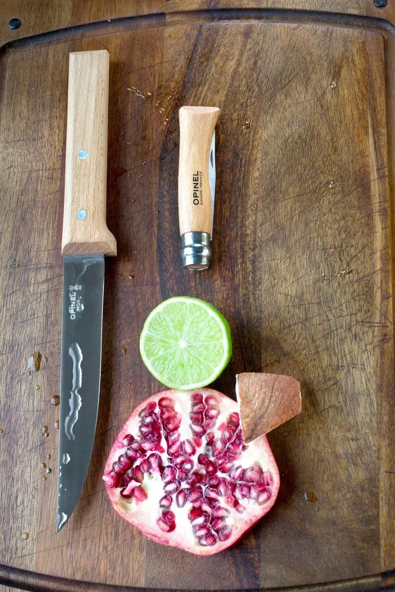 Opinel Parallèle N°120 Vleesmes 16cm - Beukenhout
