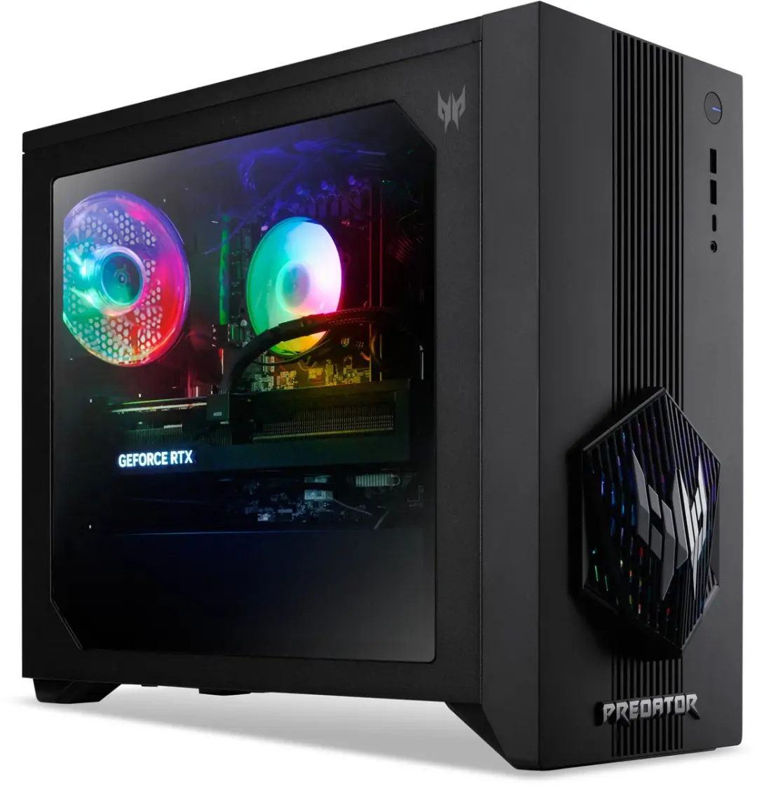 Acer Predator PO3-665 Gaming PC - RTX 5060 Ti - 1TB SSD - Zwart