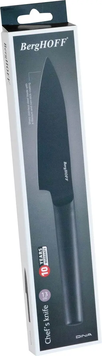BergHOFF DiNA Koksmes Boron 13cm - Zwart