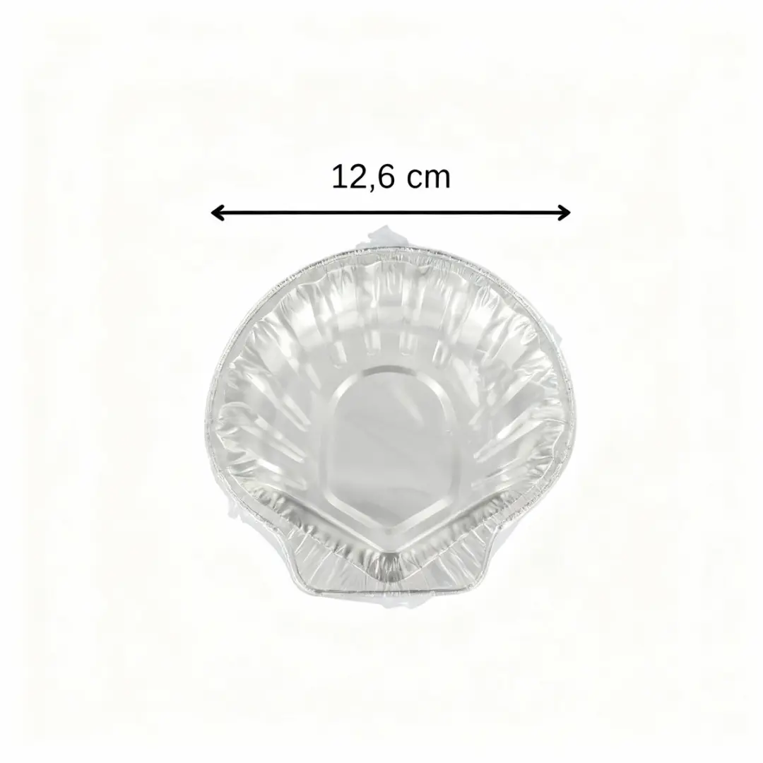 Fackelmann Coquilles Saint-Jacques Schalen 12,5cm - 10 Stuks