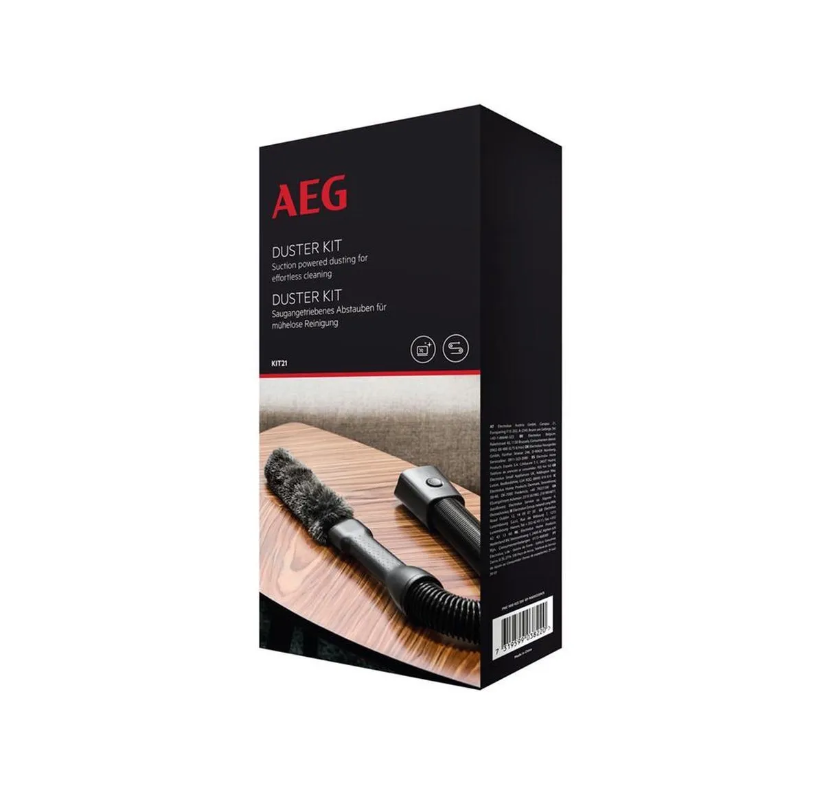 AEG AKIT21 Afstofkit - 3-delig - voor QX 6/7/8/9 Stofzuiger
