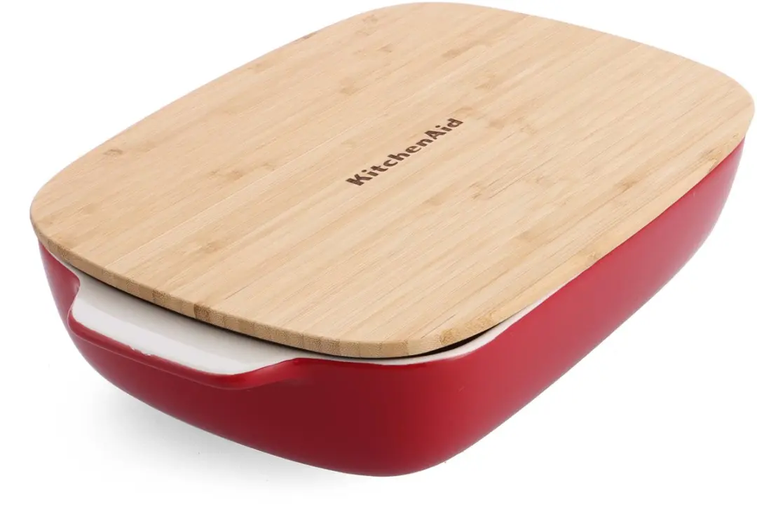KitchenAid Ovenschaal Large CC006108-001 - 3,8L - Keizer rood