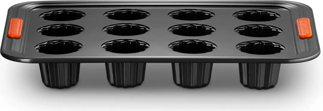 Le Creuset Bakvorm Patiliss 12 Cannelés - 39x27cm - Zwart - afbeelding 4 van 4