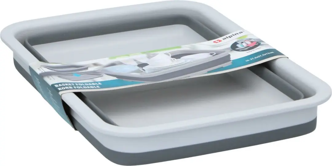 Alpina Opvouwbare Wasmand 12L - Grijs
