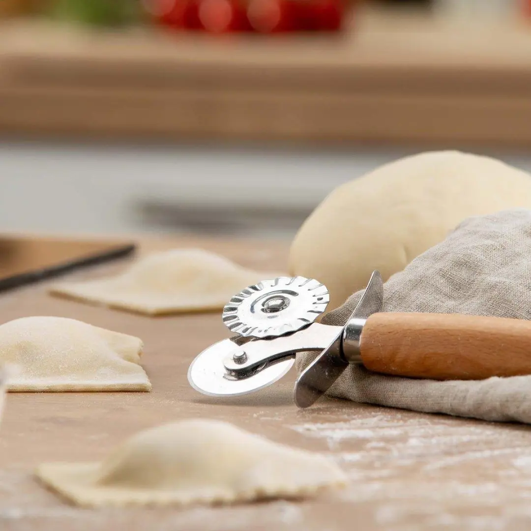 Fackelmann Pasta Rolmes 16cm - Bruin Hout