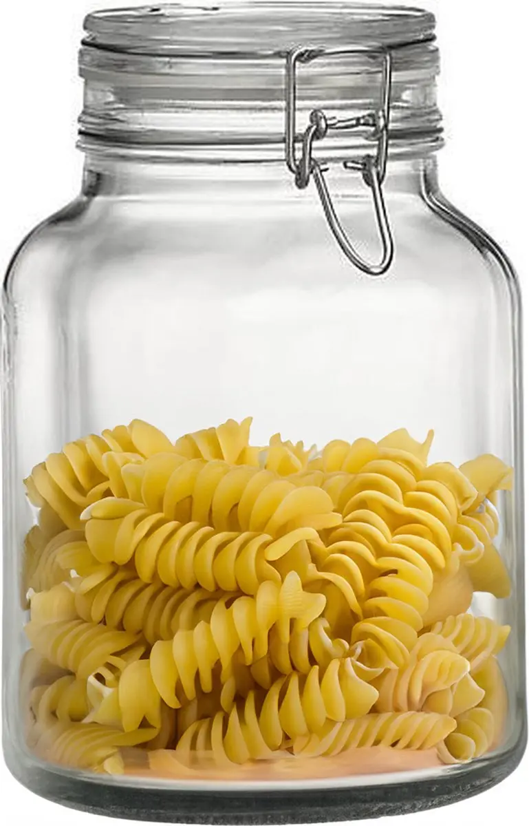 Bormioli Rocco Weckpot 2L - 2x - Transparant