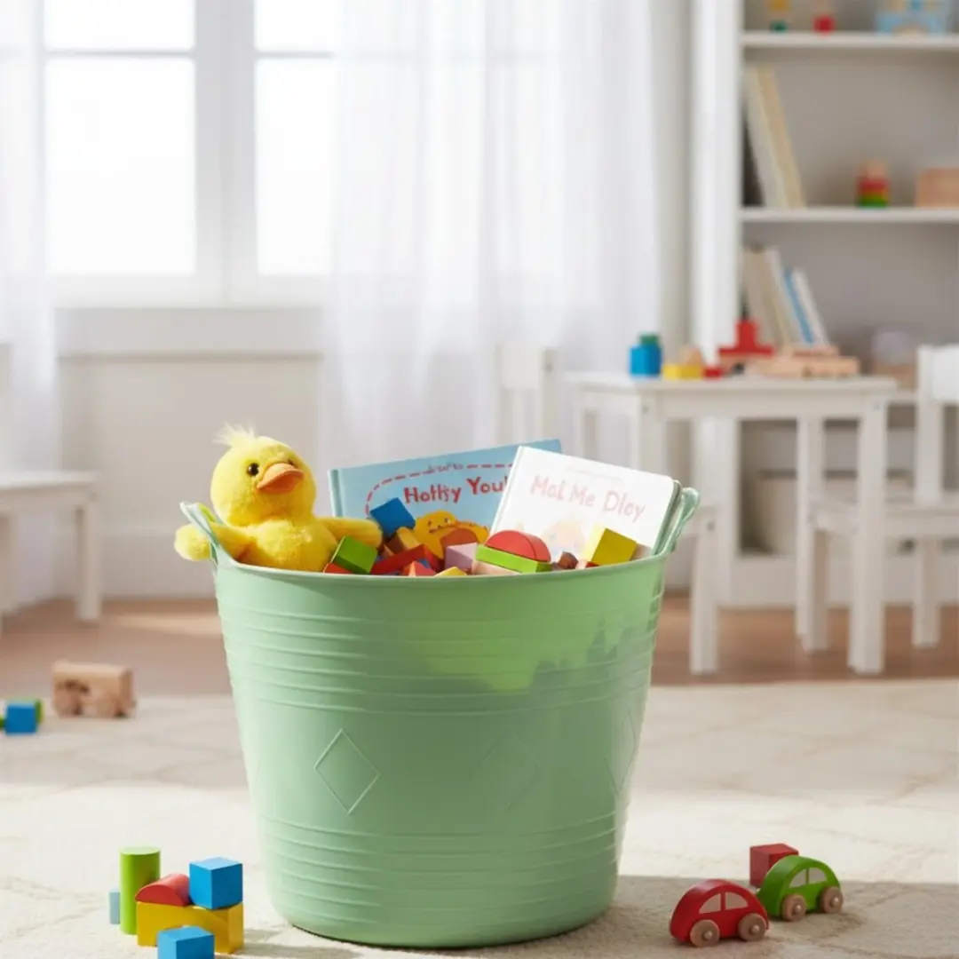 Excellent Houseware Flexibele Kuip 27L - Mintgroen