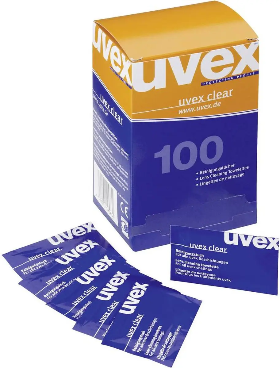 Uvex 9963 000 Brillenreinigingsdoekje - 1 Stuk - afbeelding 6 van 6