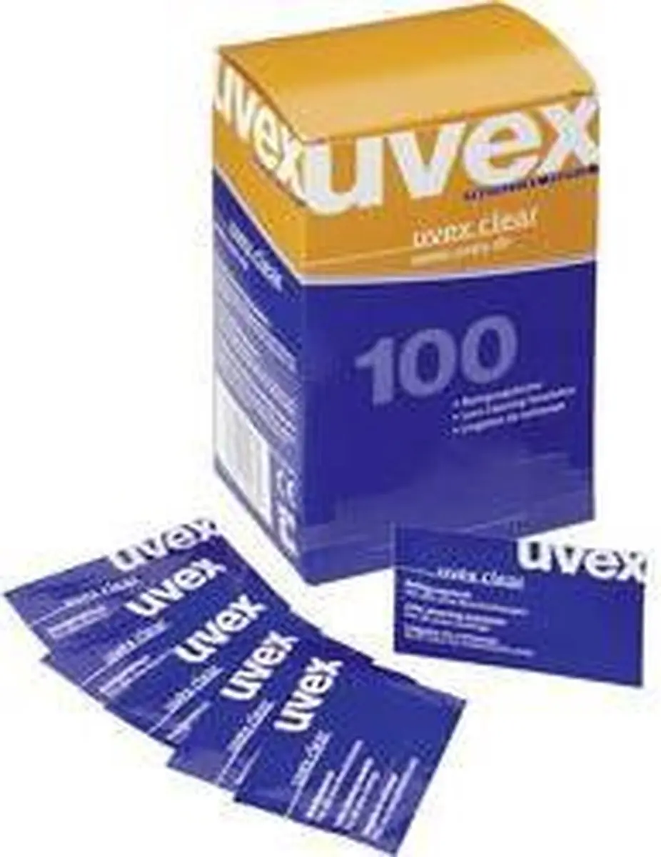 Uvex 9963 000 Brillenreinigingsdoekje - 1 Stuk
