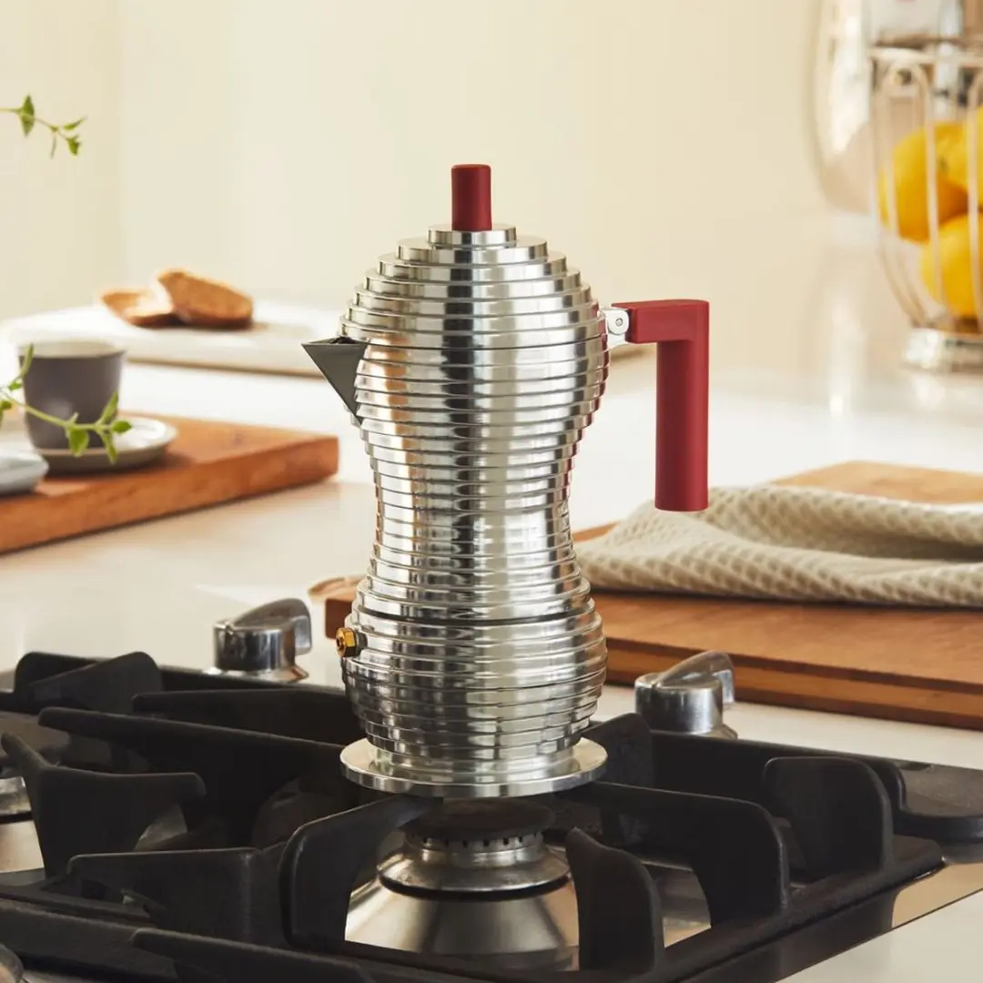 Alessi Pulcina Koffiemaker 30cl - Zwart