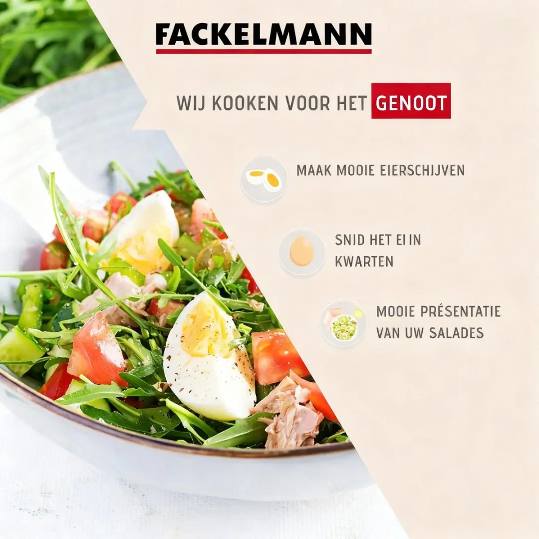 Fackelmann Colors Edition 2-in-1 Eiersnijder - Geel - afbeelding 2 van 6