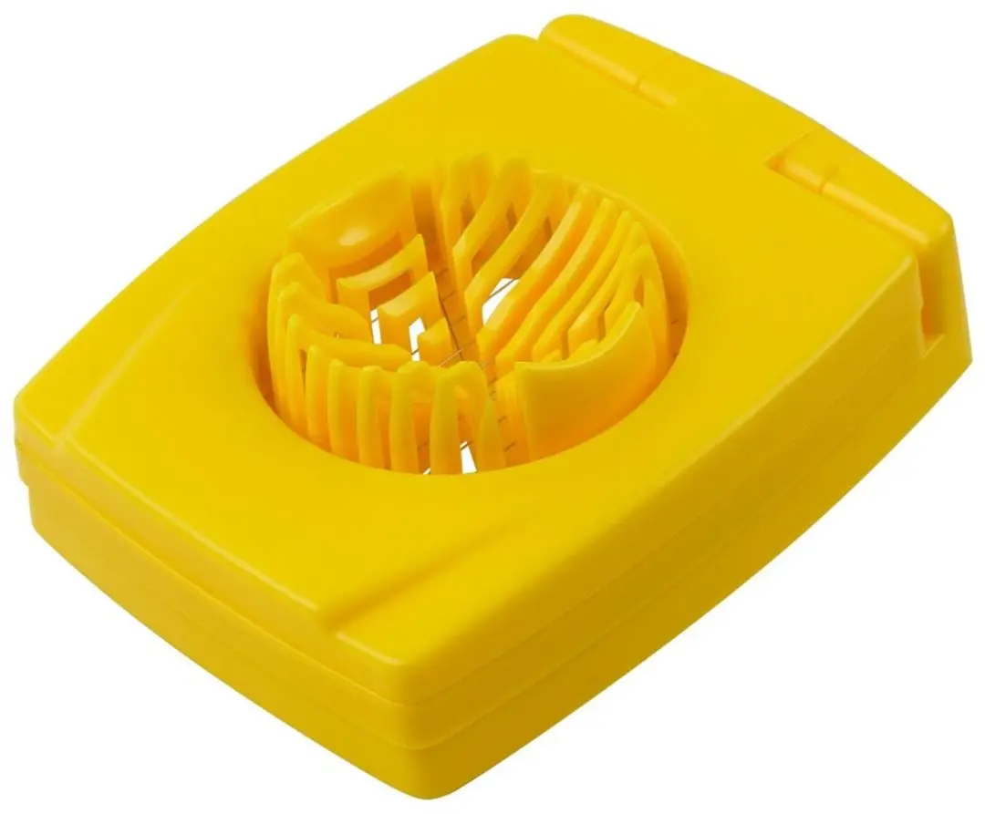Fackelmann Colors Edition 2-in-1 Eiersnijder - Geel - afbeelding 5 van 6