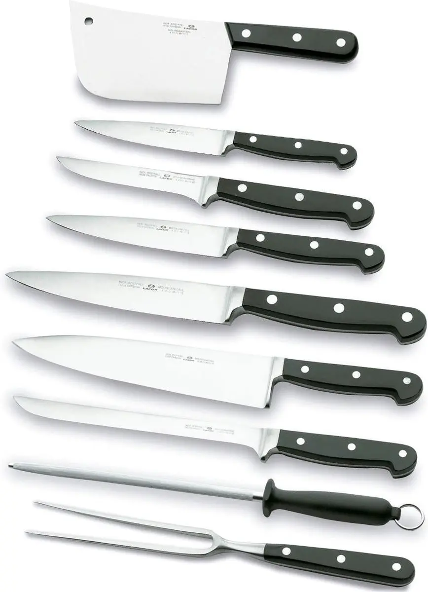 Lacor Classic Chef Messenkoffer 9-delig - MPN 39004
