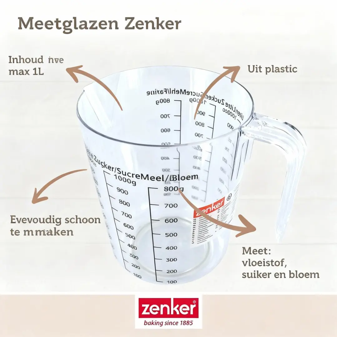 Zenker Bakkersset Muffinvormpjes 100 Stuks - 2 Kommen & Spatel