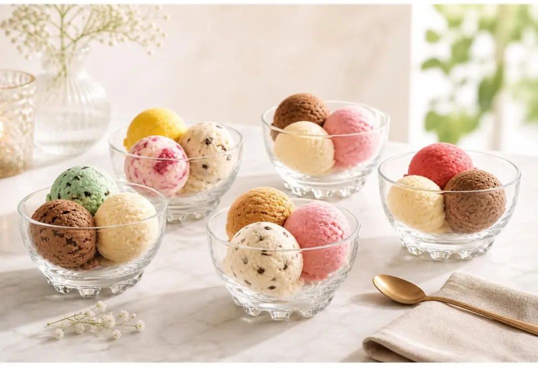 Pasabahce IJcoupe Dessertschaaltjes - 6 Stuks 275ml - Kristalglas