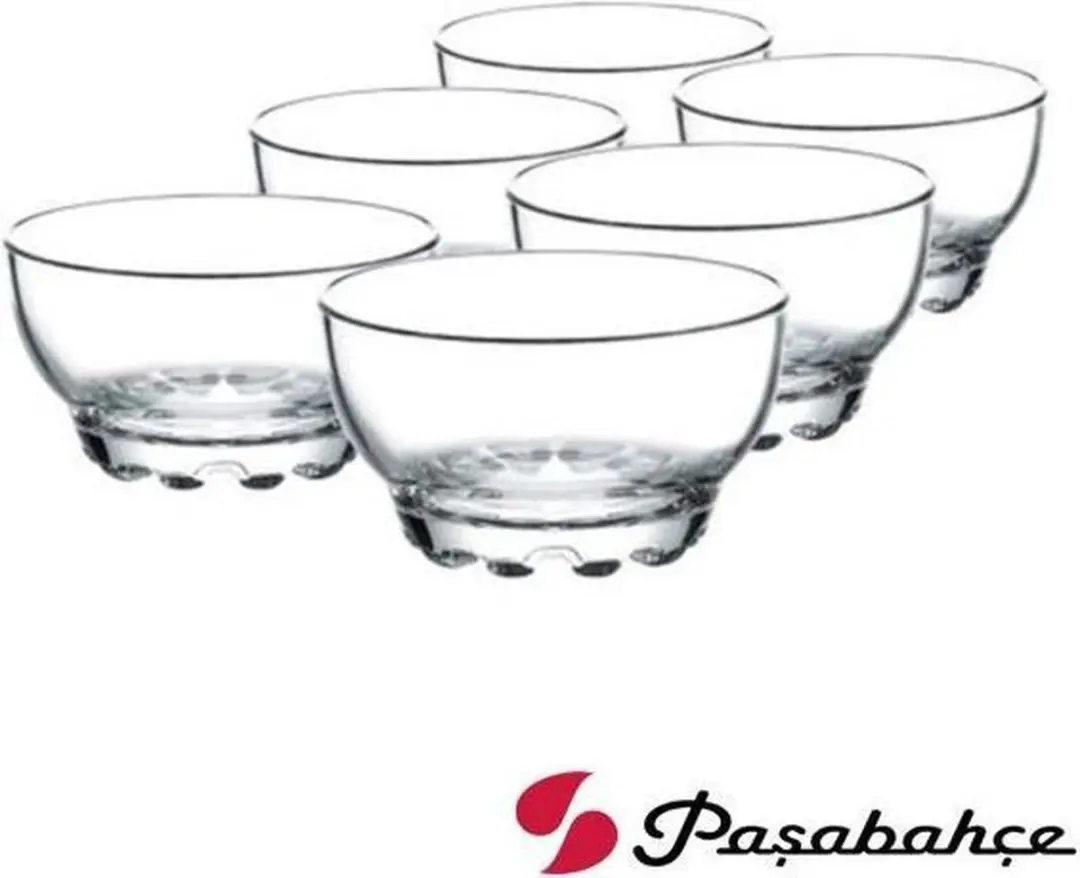 Pasabahce IJcoupe Dessertschaaltjes - 6 Stuks 275ml - Kristalglas
