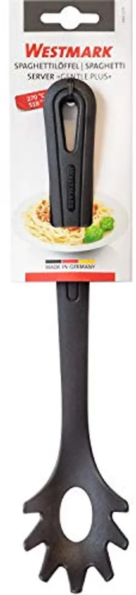 Westmark Spaghettilepel 30,5cm - Hittebestendig Zwart