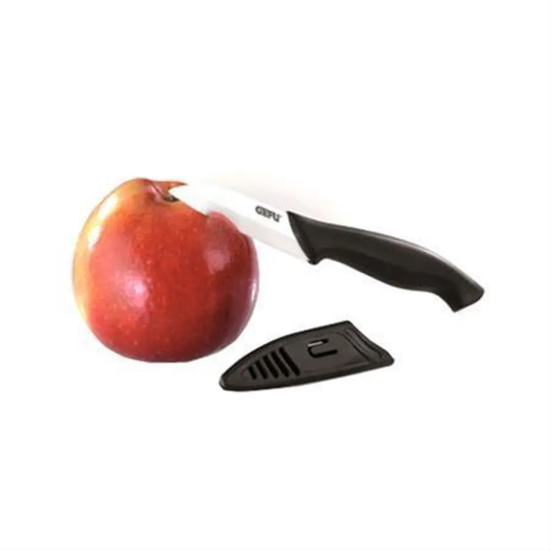 GEFU Ceramo Dunschiller 14cm - Keramisch Mes - Zwart